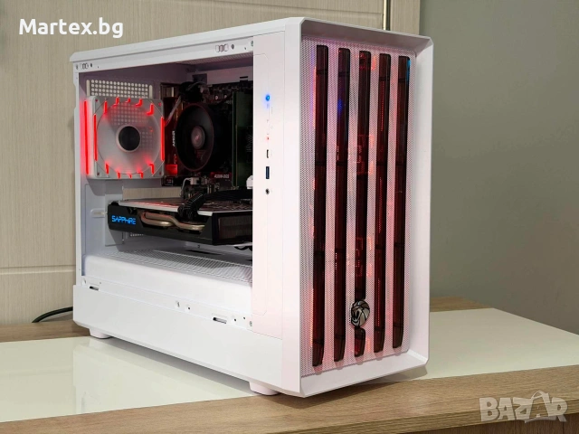 Геймърски компютър Ryzen 5 2400G,RX570,8GB RAM, снимка 8 - Геймърски - 55191727