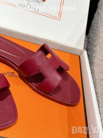 чисто нови чехли Hermes, снимка 6 - Чехли - 55115881