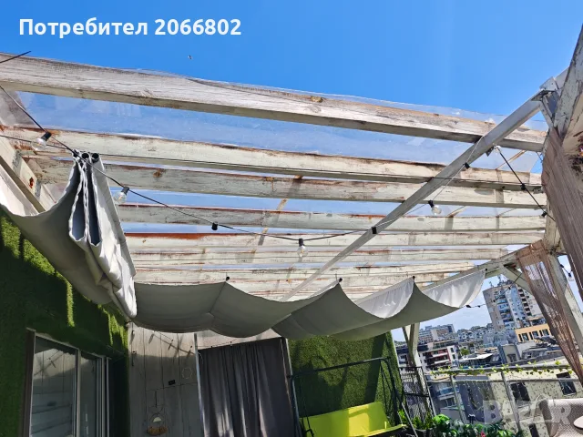Навес за тераса или двор, снимка 5 - Градински мебели, декорация  - 55671897