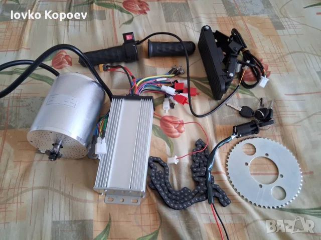 НОВ ел мотор 3000W с контролер, снимка 2 - Друга електроника - 55612057