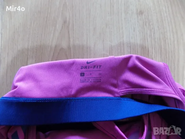 бюстие nike потник тениска риза блуза туризъм спорт крос дамско оригинал M/S, снимка 12 - Спортни екипи - 49364769