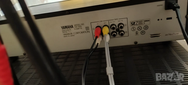 Yamaha EQ 330 , снимка 5 - Ресийвъри, усилватели, смесителни пултове - 54527629