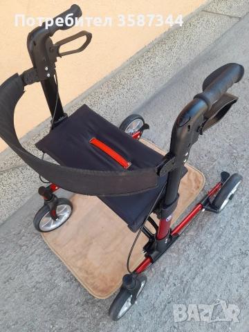 ролатор за възрастни Vermeiren QUADRI Light, снимка 3 - Ролатори - 54981489