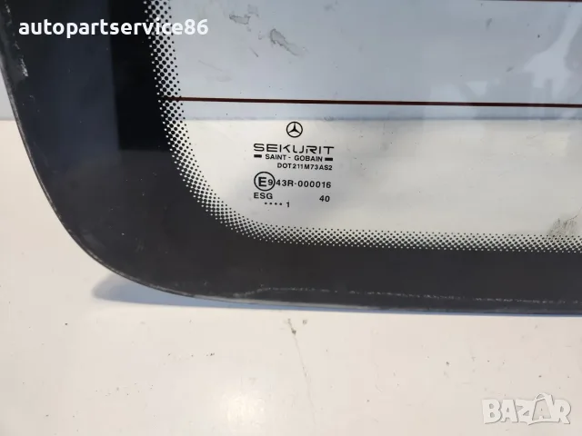 Стъкло за задна лява врата за Mercedes Vito W638 (1995-2002) 43R-000016, снимка 2 - Части - 55300583