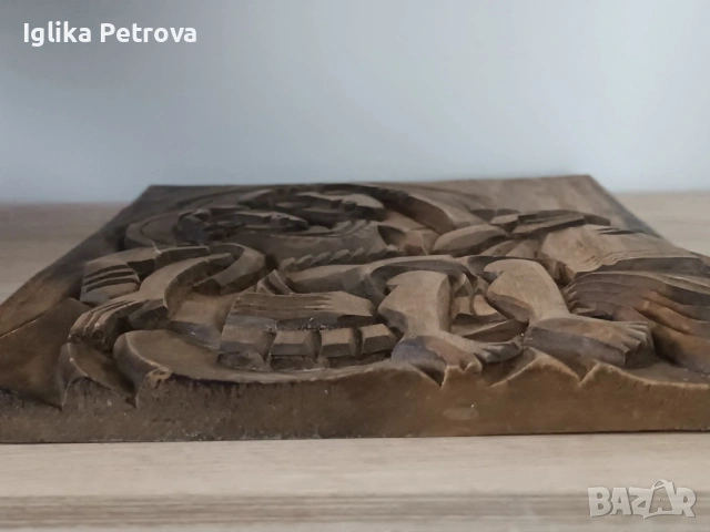 Ръчно изработено пано, снимка 14 - Антикварни и старинни предмети - 54500934