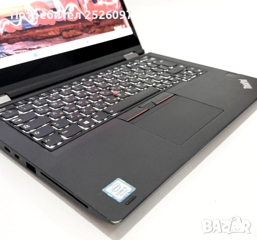 Lenovo ThinkPad X380 Yoga/13.3” IPS Touch/i5-8250U/512GB NVMe/8GB DDR4, снимка 6 - Лаптопи за работа - 54008441