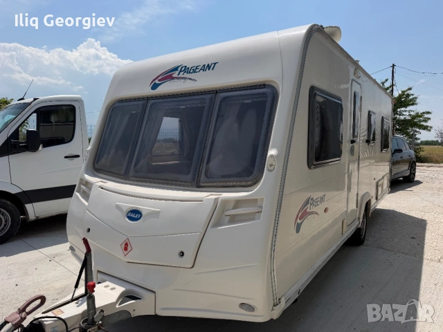 Каравана BAILEY PAGEANT S6-ФРЕНСКА СПАЛНЯ/MOVER/ФОРСЕЛТ/КАТО НОВА, снимка 2 - Каравани и кемпери - 54805877