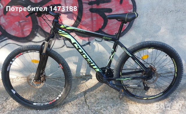 Алуминиев велосипед Corelly 26" хидравлика