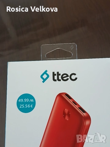 Външна батерия ttecPower slim Trio 10000Ah, снимка 5 - Оригинални батерии - 54062164