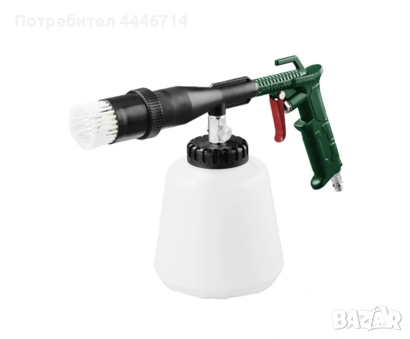 Пневматичен пистолет за почистване Parkside 1000 ml, 6.2 bar