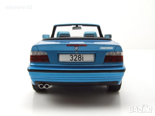 BMW 328i Cabrio E36 1996 - мащаб 1:18 на MCG моделът е нов в кутия, снимка 8 - Колекции - 54823247