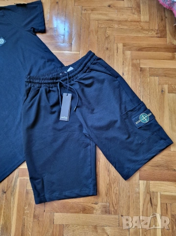 Страхотен мъжки екип STONE ISLAND размер S M L XL 2XL , снимка 3 - Спортни дрехи, екипи - 54992883