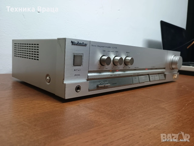 Technics SU-600. Перфектно техническо и почти такова визуално състояние. Изпращам видео. , снимка 3 - Ресийвъри, усилватели, смесителни пултове - 55031457