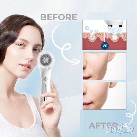 Уред за почистване на лице Face Clean Pro (Четка), снимка 10 - Други - 54427252