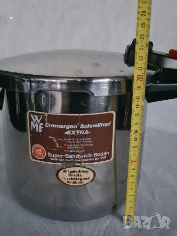 Немски тенджери под налягане WMF Cromargan и Fissler Vitavit, снимка 5 - Съдове за готвене - 54963384
