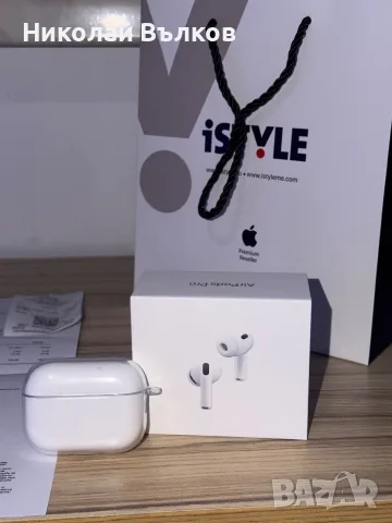 AirPods Pro 3 чисто нови в гаранция, снимка 3 - Безжични слушалки - 55694750