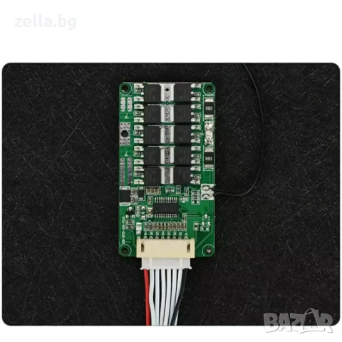 BMS 7S 24V 25A – Модул за защита на Li-Ion батерии с балансиране и защита от късо съединение 10284, снимка 9 - Друга електроника - 54662360