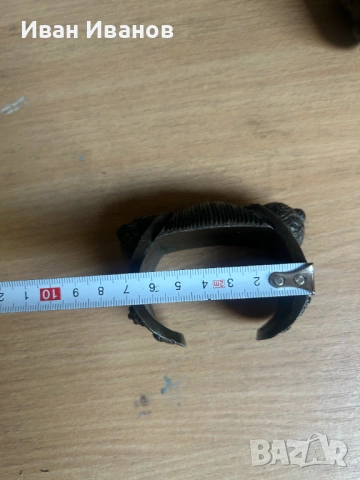 ГРИВНА РОГАТКА, снимка 2 - Антикварни и старинни предмети - 54345859