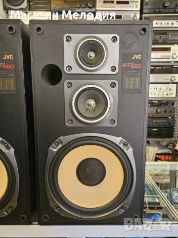Тонколони JVC SP-X 660 – Мащабен звук от златната ера на японското Hi-Fi, снимка 5 - Тонколони - 54690409