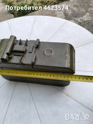 Военна кутия патронно сандъче за картечница, снимка 7 - Антикварни и старинни предмети - 55122792