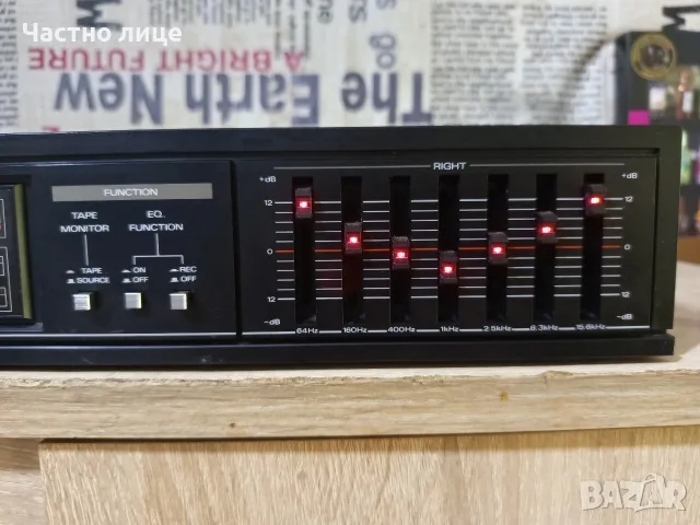 Еквалайзер"Fisher"EQ-870., снимка 2 - Еквалайзери - 55324264