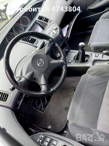 Nissan Premiera 1.8i бензин-газов инженцион-2004г. реални 221600км, Euro4, Очакван внос Италия , снимка 7 - Автомобили и джипове - 54665051