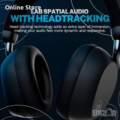 JLab Epic Lux Lab Edition безжични слушалки с активно шумопотискане ANC, снимка 8 - Bluetooth слушалки - 54169951