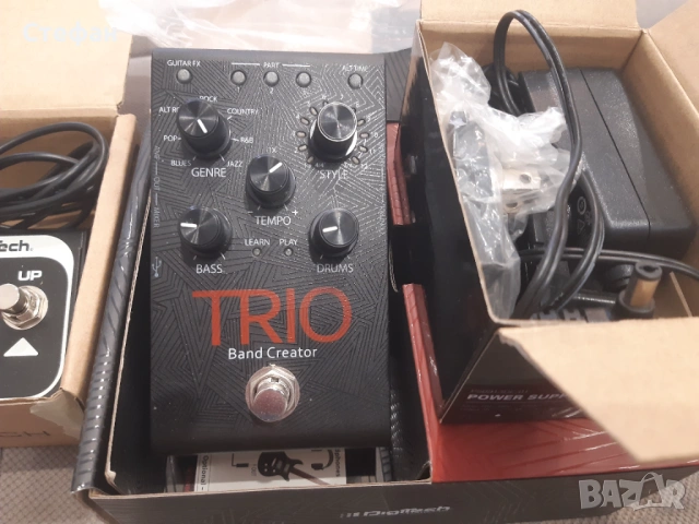 Ефекти за китара- BOSS AC-3, Digitech Trio Band Creator+ footswitch, снимка 5 - Китари - 53603245
