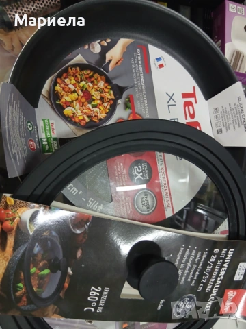 Tefal Тиган с капак 32 см., снимка 2 - Съдове за готвене - 54549538