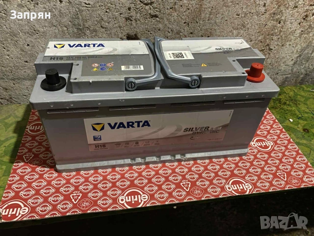 Акумулатор Варта/Varta Silver AGM/АГМ 105 амп/ч с гаранция