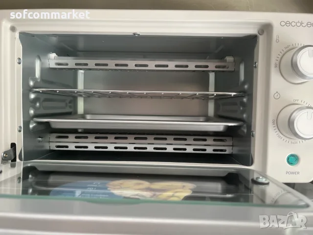 Мини фурна Cecotec Bake&Toast 1090: Компактна, бърза и стилна, снимка 6 - Печки, фурни - 55378590
