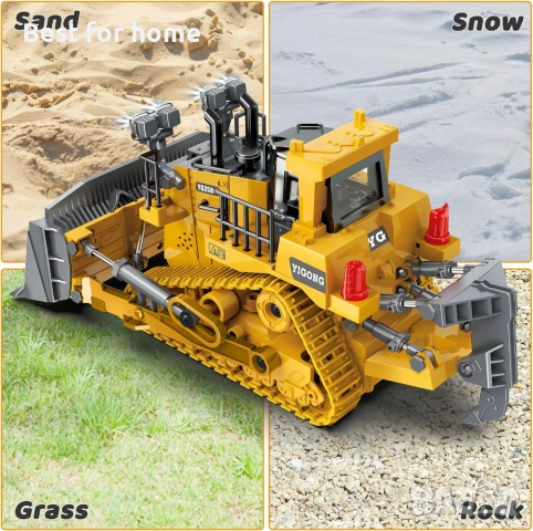 Samtop Rc Bulldozer Toys - Дистанционно, снимка 5 - Други - 54848819
