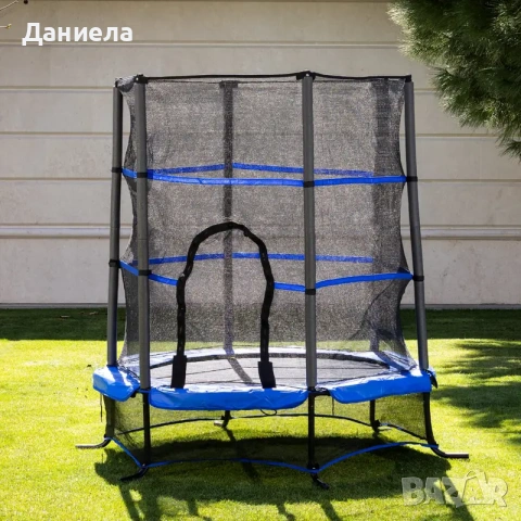 Детски батут Up & Down 140 см. син