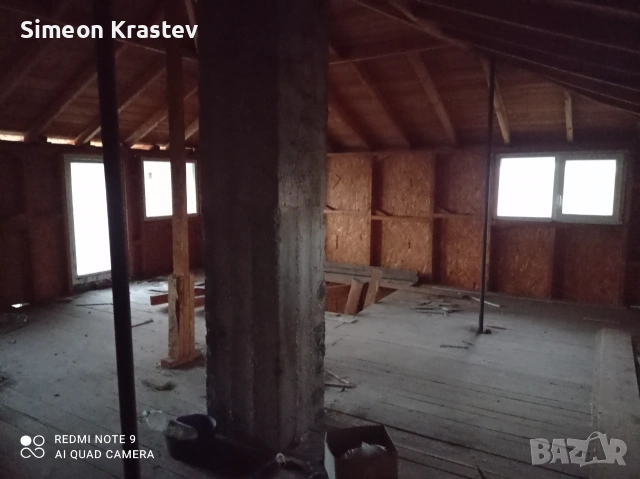 Продавам дворно място с двуетажна къща в незавършен вид., снимка 11 - Къщи - 55158059