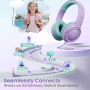 Нови Детски over-ear слушалки Acer HK03 за таблет училище пътване сгъваеми с лимит на звука, снимка 5