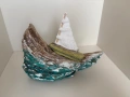 Дървена лодка , снимка 2