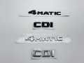 Емблема за багажник надпис Mercedes 4matic cdi цди 4матик, снимка 1