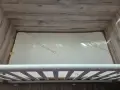 Бебешка кошара трансформиращо се легло - люлка + скрин + матрак , снимка 5