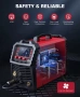 Телоподаващ заваръчен апарат:ARCCAPTAIN MIG/MAG 200A – 6 в1, снимка 6