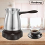 Джезве електрическо Rosberg, 600W, 500мл., инокс, 2 ГОДИНИ ГАРАНЦИЯ, снимка 4
