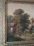 Стара картина в рамка бароков стил. , снимка 4