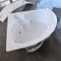 Вана джакузи за баня ъглово, снимка 1