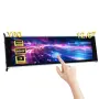 GeeekPi 12.6-инчов IPS LCD сензорен монитор FHD 1920x515 дисплей, подходящ за Hyte Y60, снимка 1