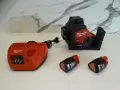 Milwaukee M12 3PL - 3D зелен лазерен нивелир, снимка 1