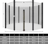 Предпазна мрежа за батут Ø 305 см SONGMICS , снимка 2