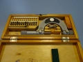 Резбомерен микрометър DDR Suhl Thread Мicrometer 25-50mm, снимка 6