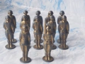 Лот 12 Броя Съветски Оловни Войничета, снимка 1