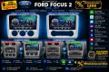 Мултимедия за Ford Focus 2, Навигация, Форд Фокус, Android, Carplay, Android Auto, Waze, 2DIN, плеър, снимка 1
