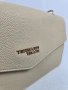 Нова дамска чанта Trussardi Jeans в бежов цвят, снимка 11