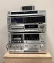 🔈Ретро аудио система - сет TECHNICS - усилвател, сд плеър, триглав дек, тунер и еквалайзер🔈, снимка 2